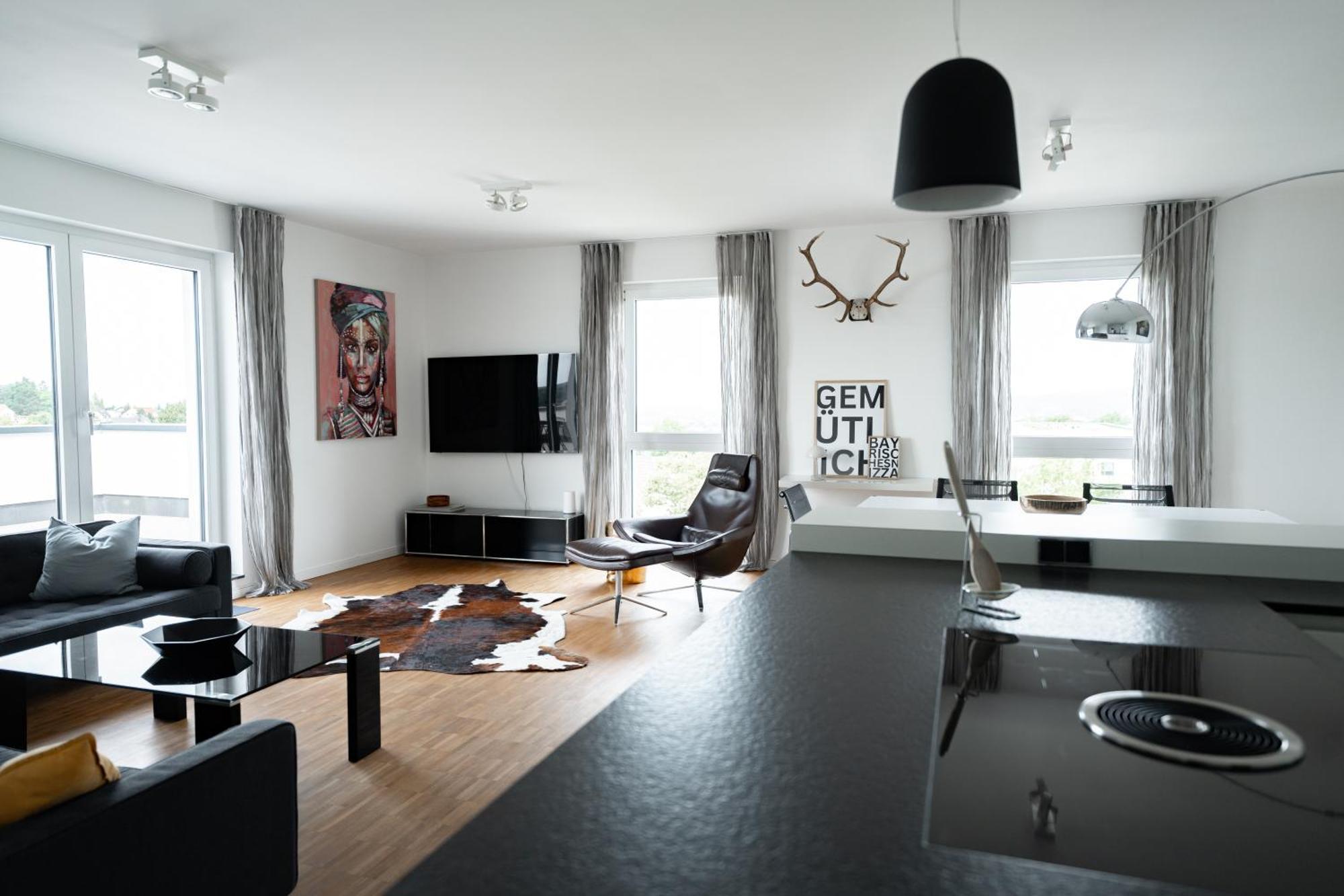 Prime Park Penthouse Aschaffenburg Apartment Exterior foto